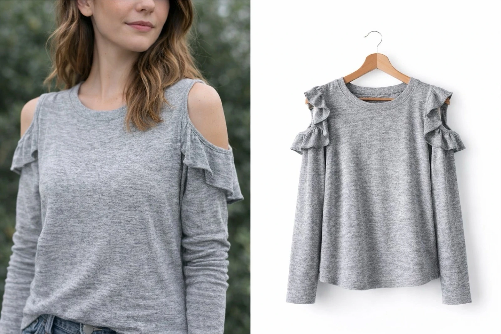 Gap, tres bonito top con hombros descubiertos, excelente estado, talla S – photo 3